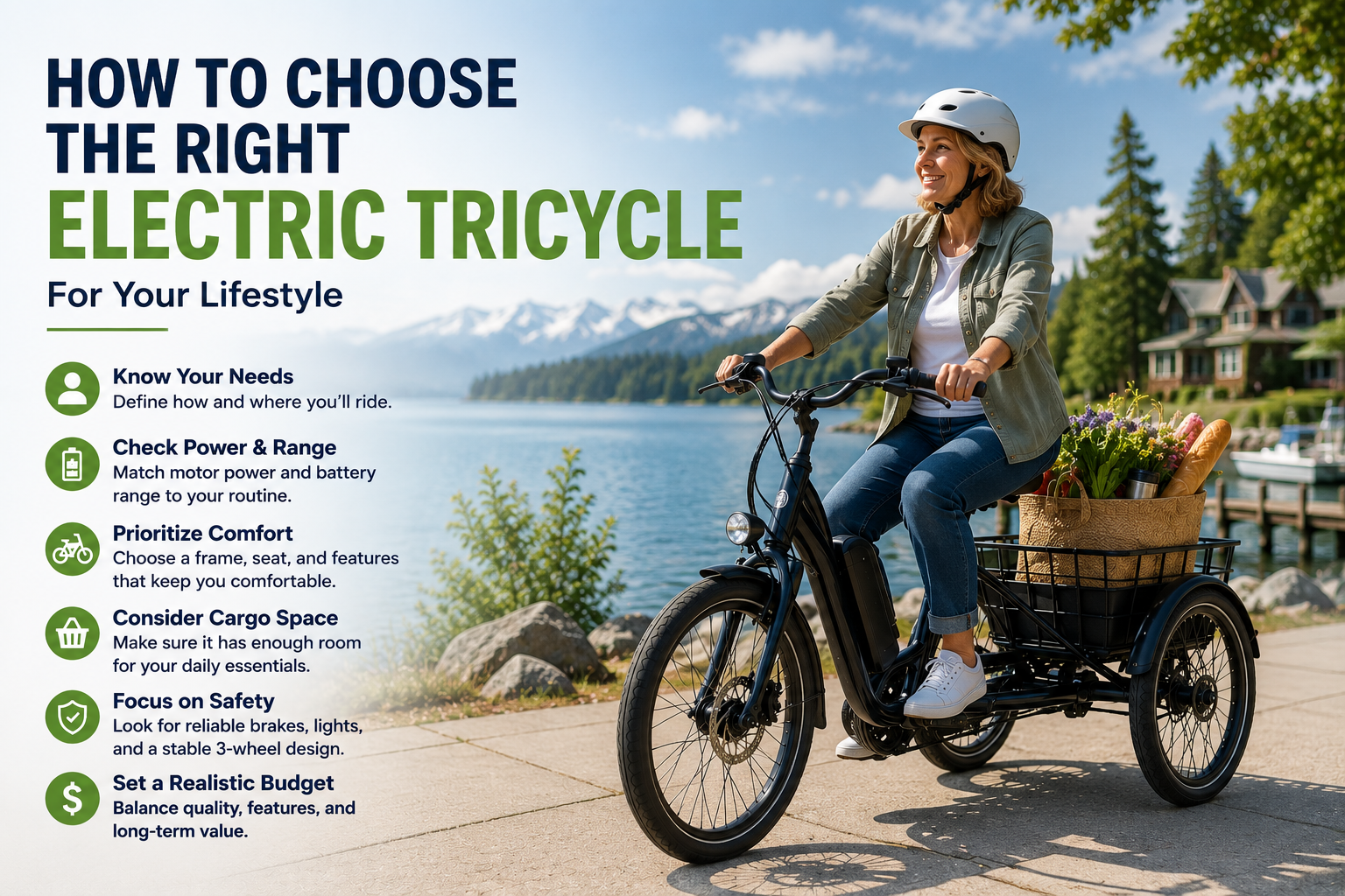 How to Choose the Right Electric Tricycle — A Practical Guide for Real Riders
