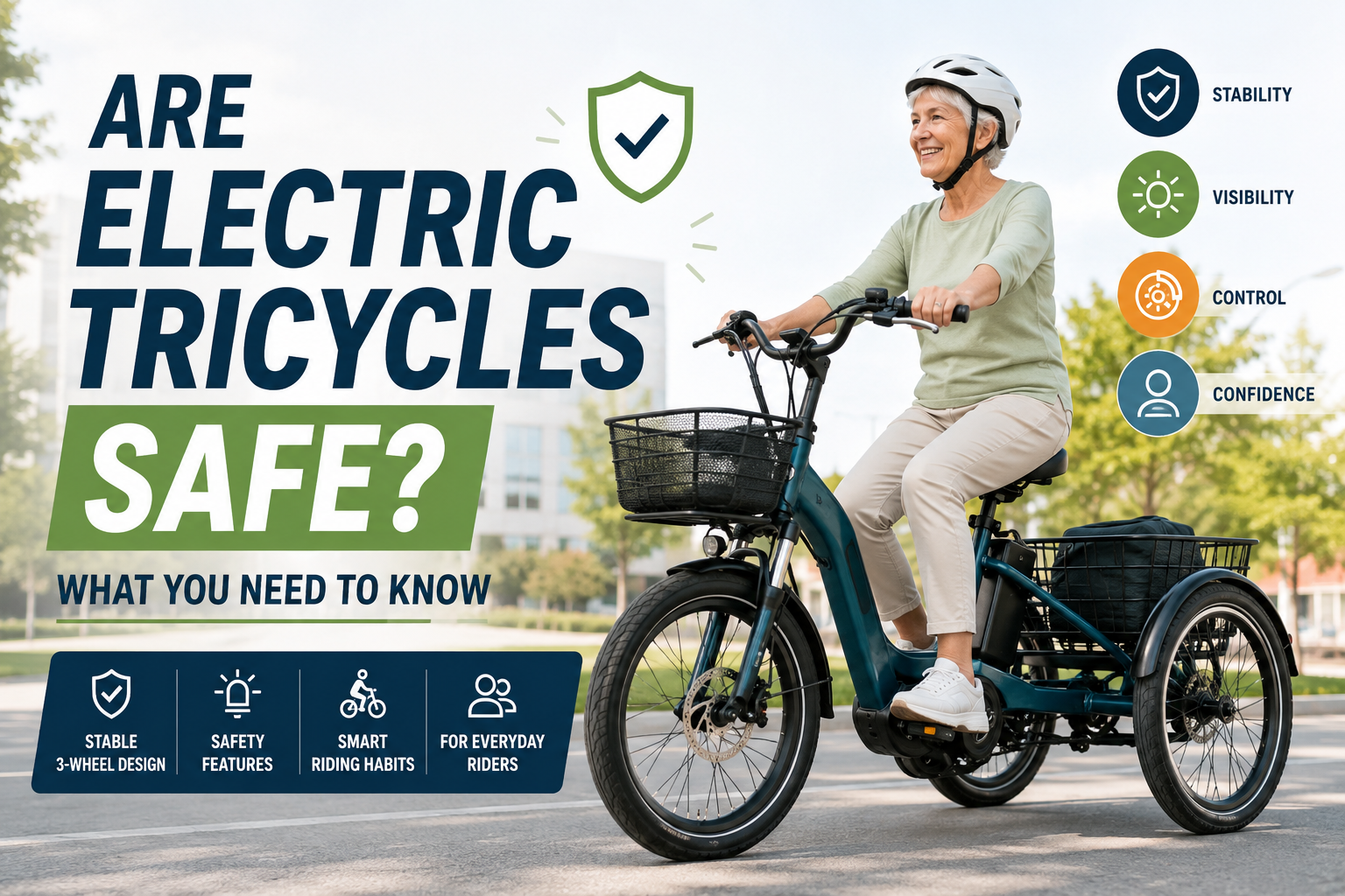 Are Electric Tricycles Safe? An Honest Answer for Everyday Riders